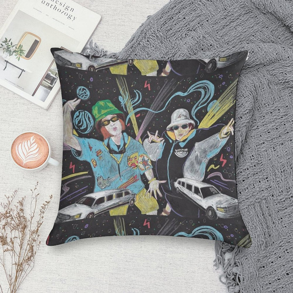 Kevin And Perry Go Large Soft Fade-Resistant Throw Pillow