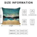 Peacock Vista Soft Easy Maintenance Throw Pillow