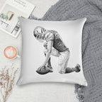 American Football Soft Durable Construction Throw Pillow