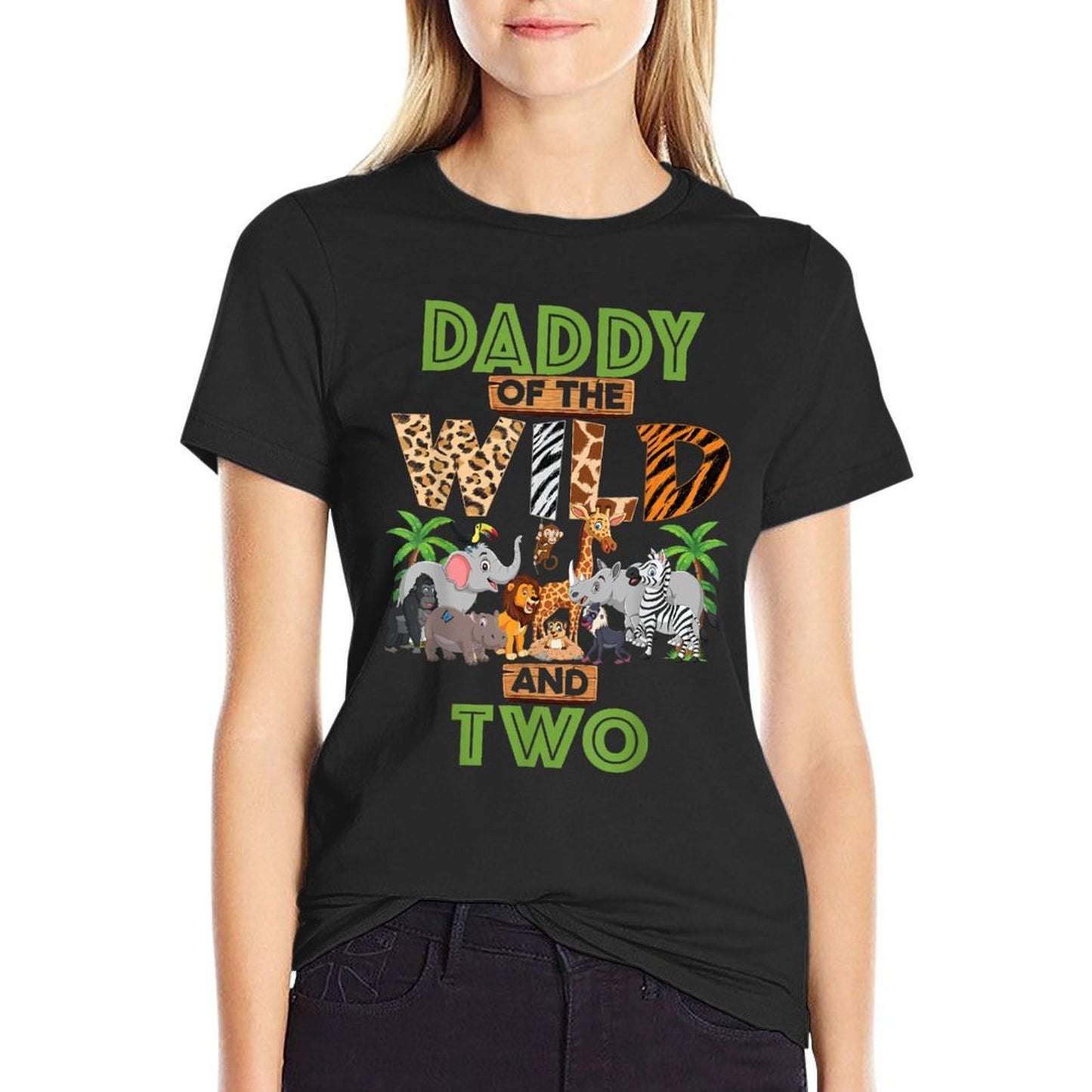 2nd Birthday Zoo Safari Jungle Daddy Of The Wild And Two Comfortable T-Shirt