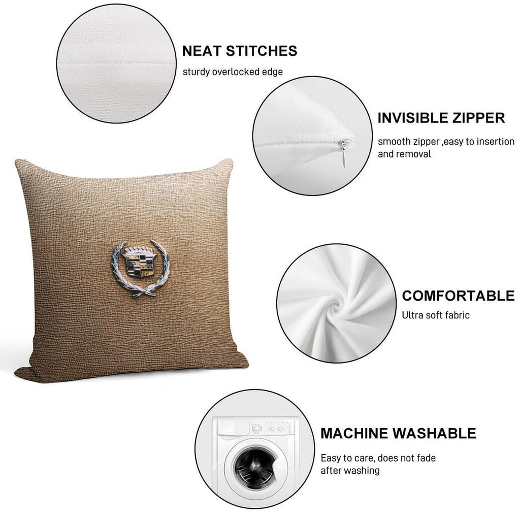 Cadillac Soft Gift Ready Throw Pillow