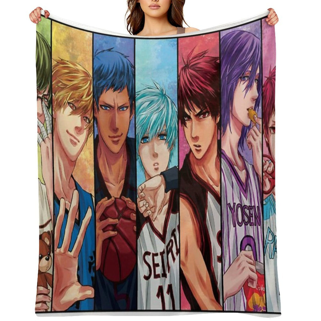 Kuroko No Basket, Basketball Gift-ready Throw Blanket