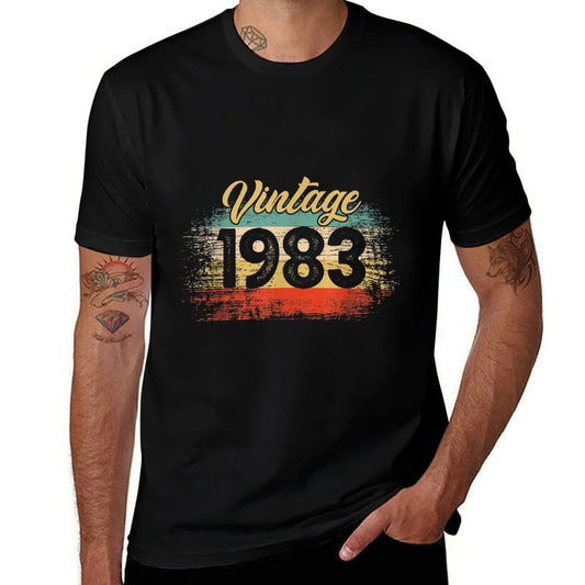 40th Birthday Shirt Gift Vintage 1983 Men Women 40 Year Old  Vintage-inspired T-Shirt