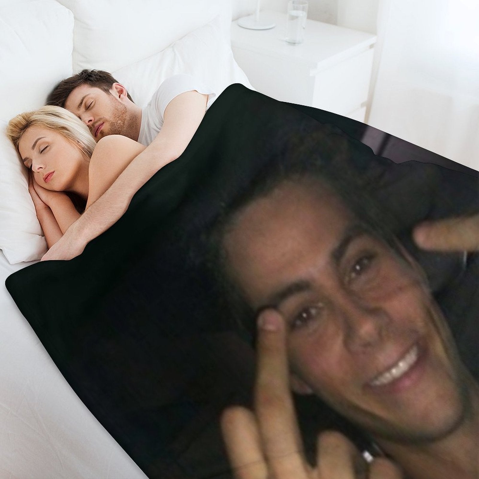 Dylan O’brien Middle Fingers Travel-friendly Throw Blanket