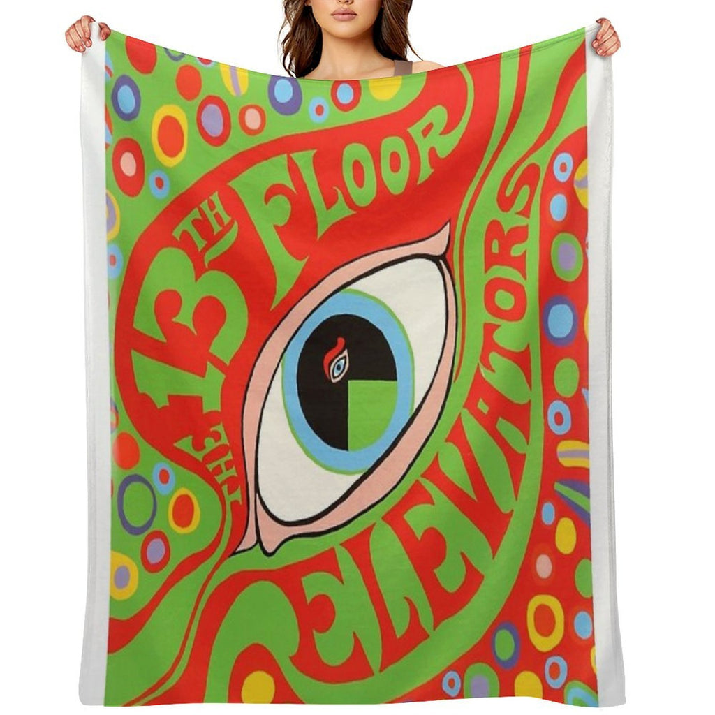 The 13th Floor Elevators. Sustainable Throw Blanket