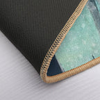 Winter Deer in The Snow Durable Bath Mat