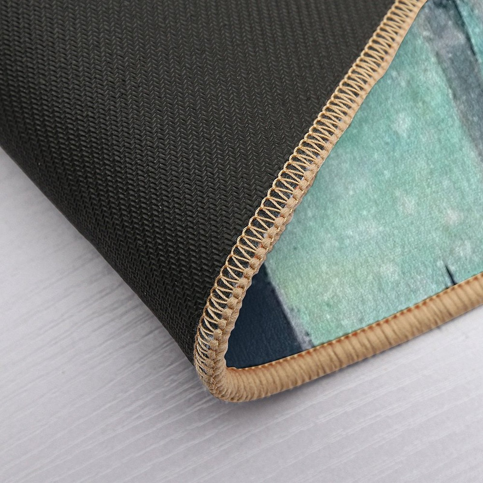 Winter Deer in The Snow Durable Bath Mat