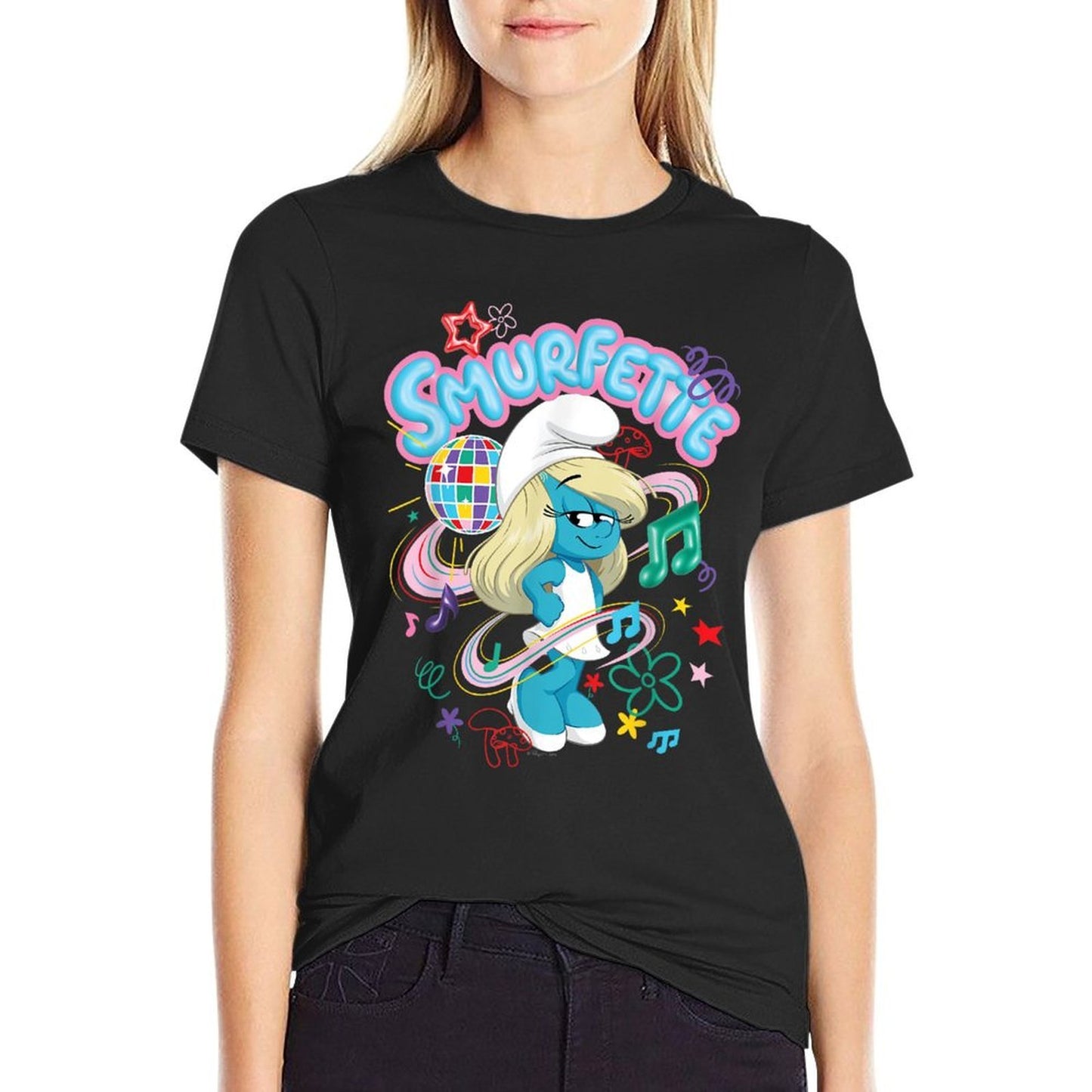 The Smurfs Movie Smurfette Magic  Soft T-Shirt