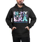 Groovy In My Gymnastics Era Tumbling Cartwheel Gymnastics Medium-Weight Fabric Hoodie