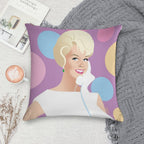 Hello Soft Anti-Pilling Throw Pillow