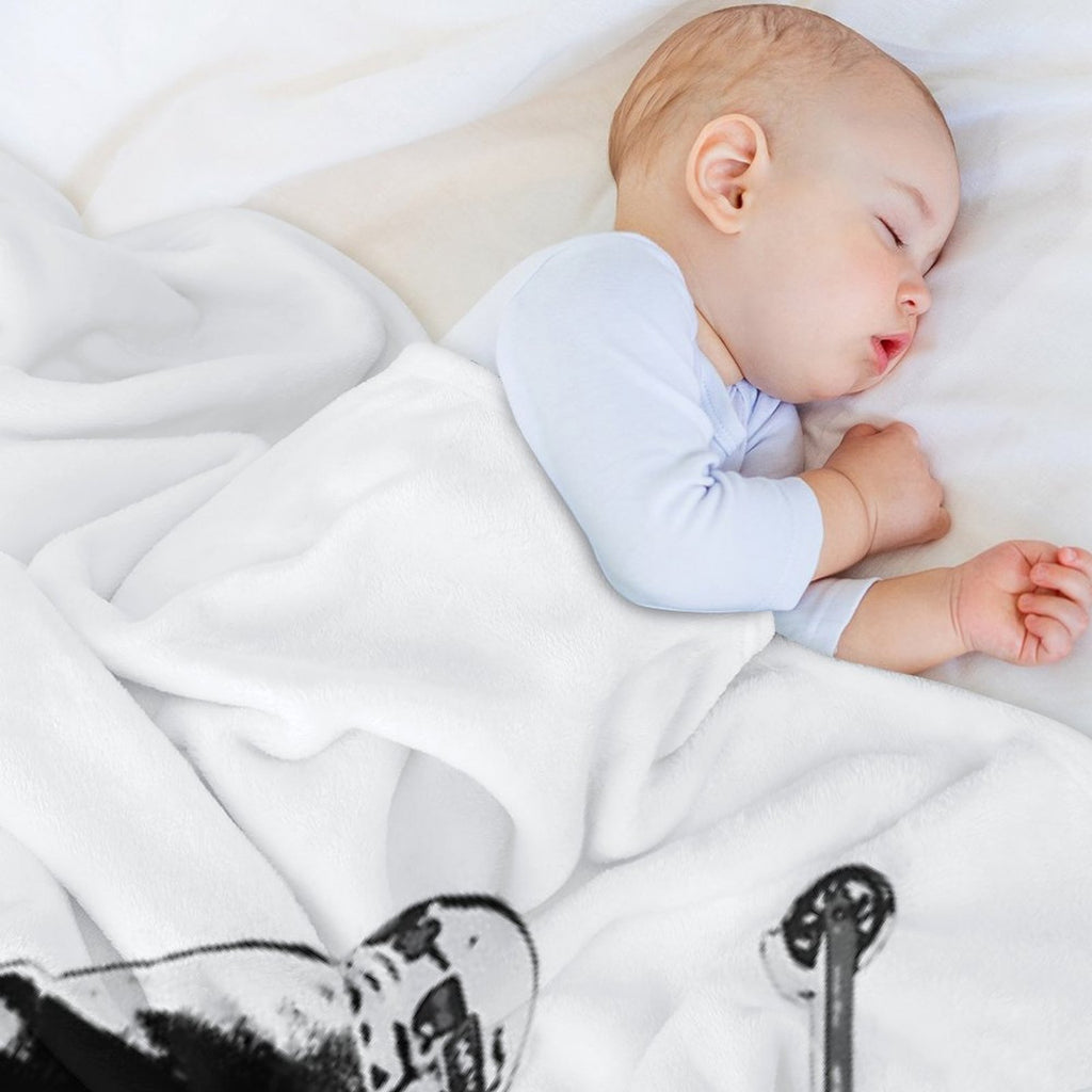 Holding On! - Stunt Scooter Move Anti-pilling Throw Blanket