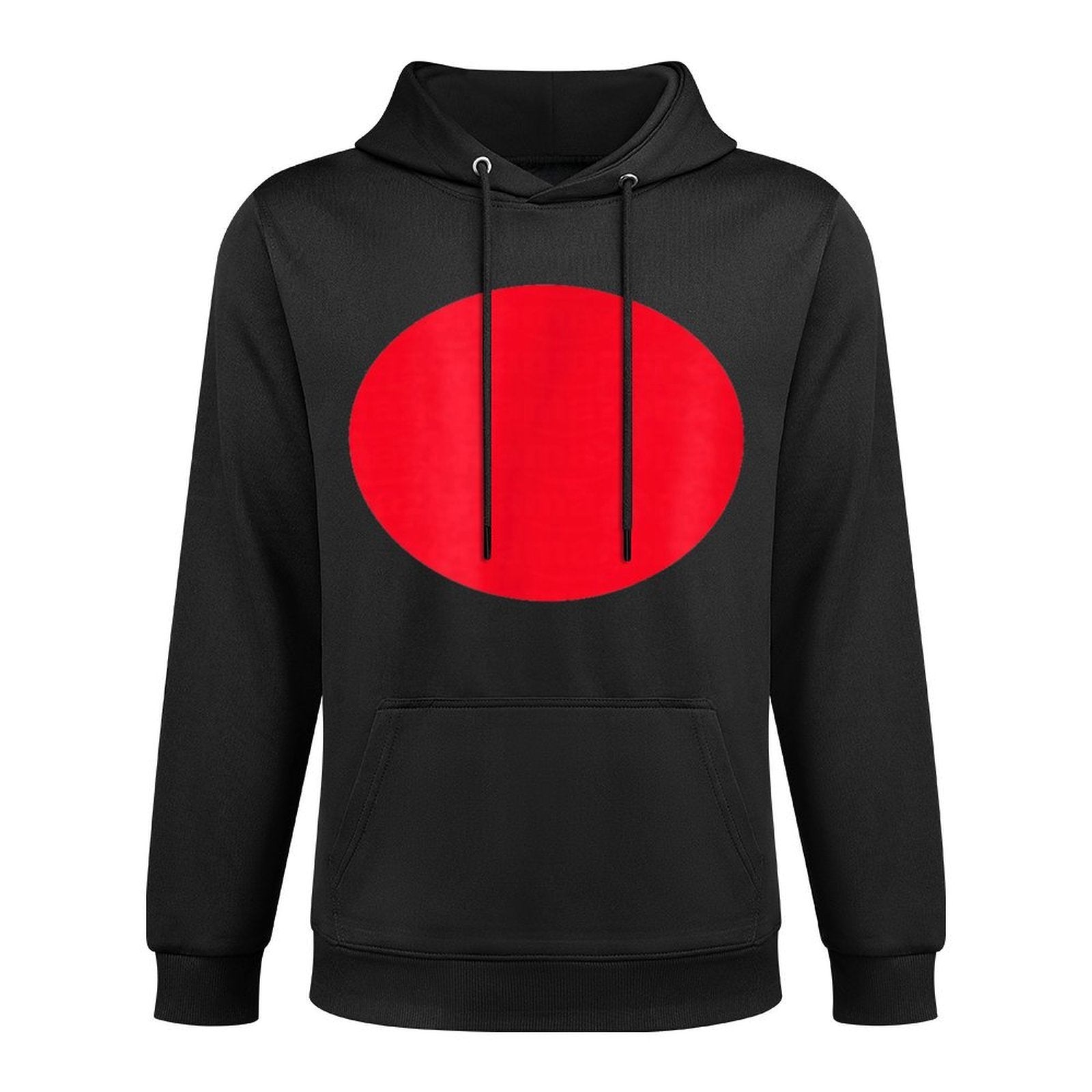Japan Rising Sun Nisshoki Hinomaru Cotton-Polyester Blend Hoodie