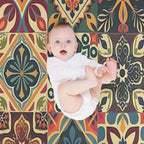 Mosaic of Elegance Versatility Throw Blanket