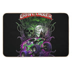 Grave Digger Monster Jam Monster Truck  Toxin-Free Bath Mat