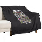 Victory - Amendment 13 in Color Essential T-Shirt Wrinkle-free Throw Blanket