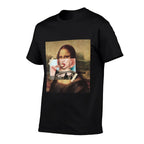 Aesthetic La Gioconda Mona Lisa E-Girl Pop Culture  Quick-drying T-Shirt