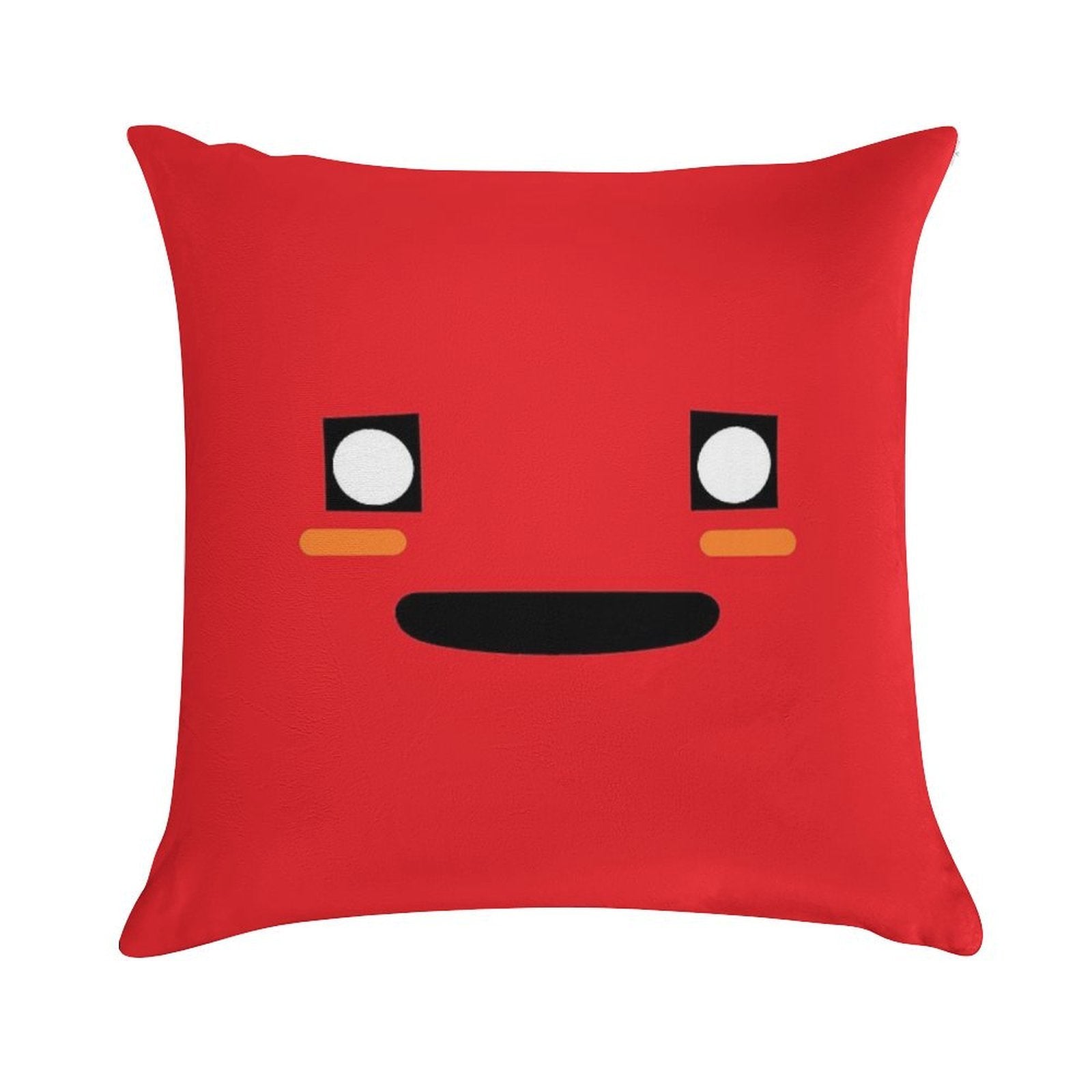 Miata NA Flat Design Soft Hidden Zipper Throw Pillow