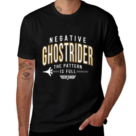 Womens Top Gun Negative Ghostrider Pattern Is Full Text  Classic T-Shirt
