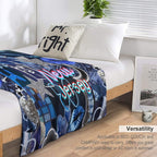 New Jersey COLLAGE Machine-washable Throw Blanket