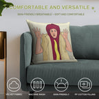 RANDOM Soft Bedroom Essential Throw Pillow