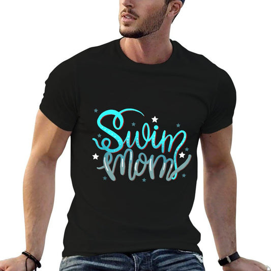 1. Swim Mom Swimmers Mothers Gift T-shirt  Oversized Silhouette T-Shirt
