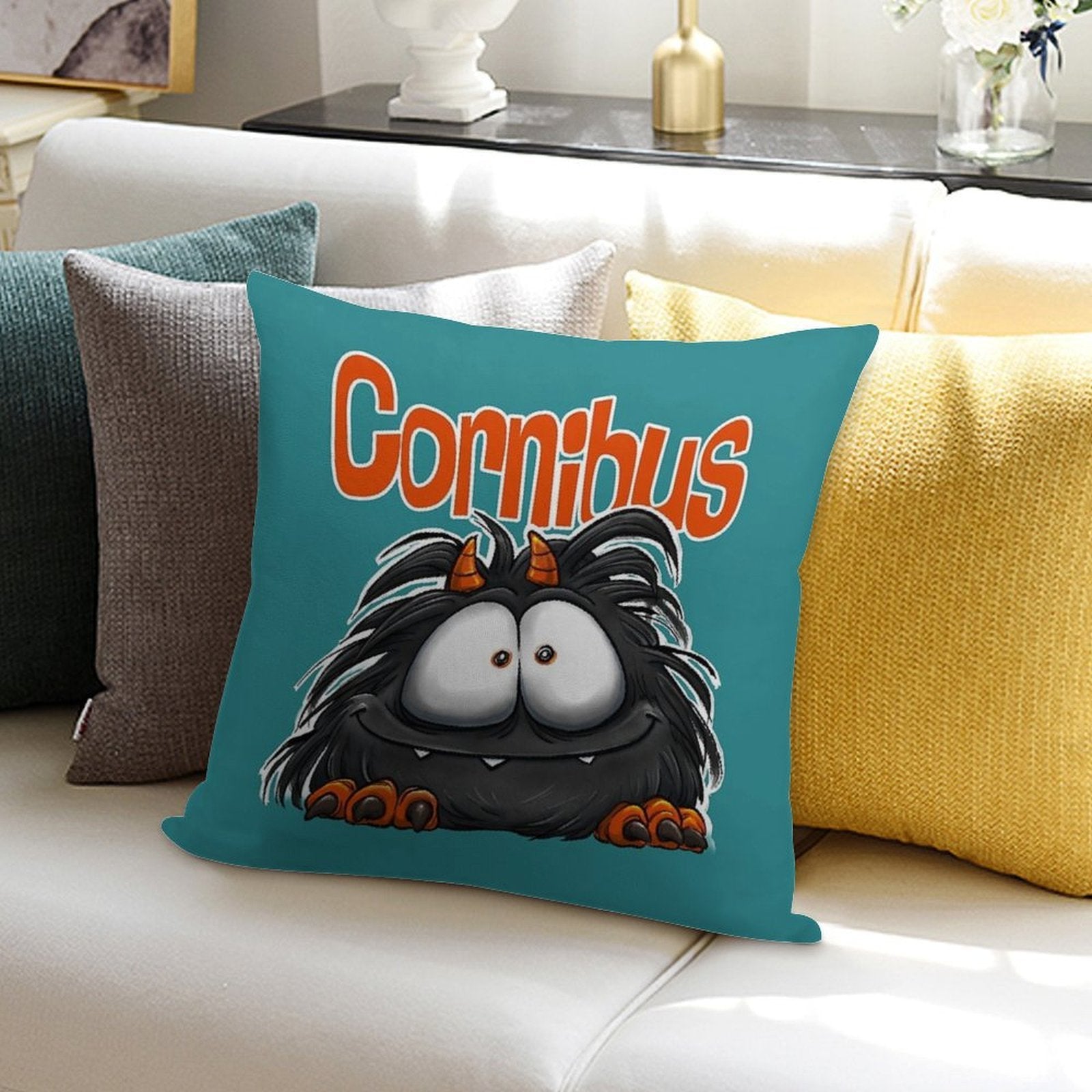 CORNIBUS SUPERSTAR Soft Warmth Comfort Throw Pillow