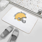 Golden Helmet  Fade-Resistant Bath Mat