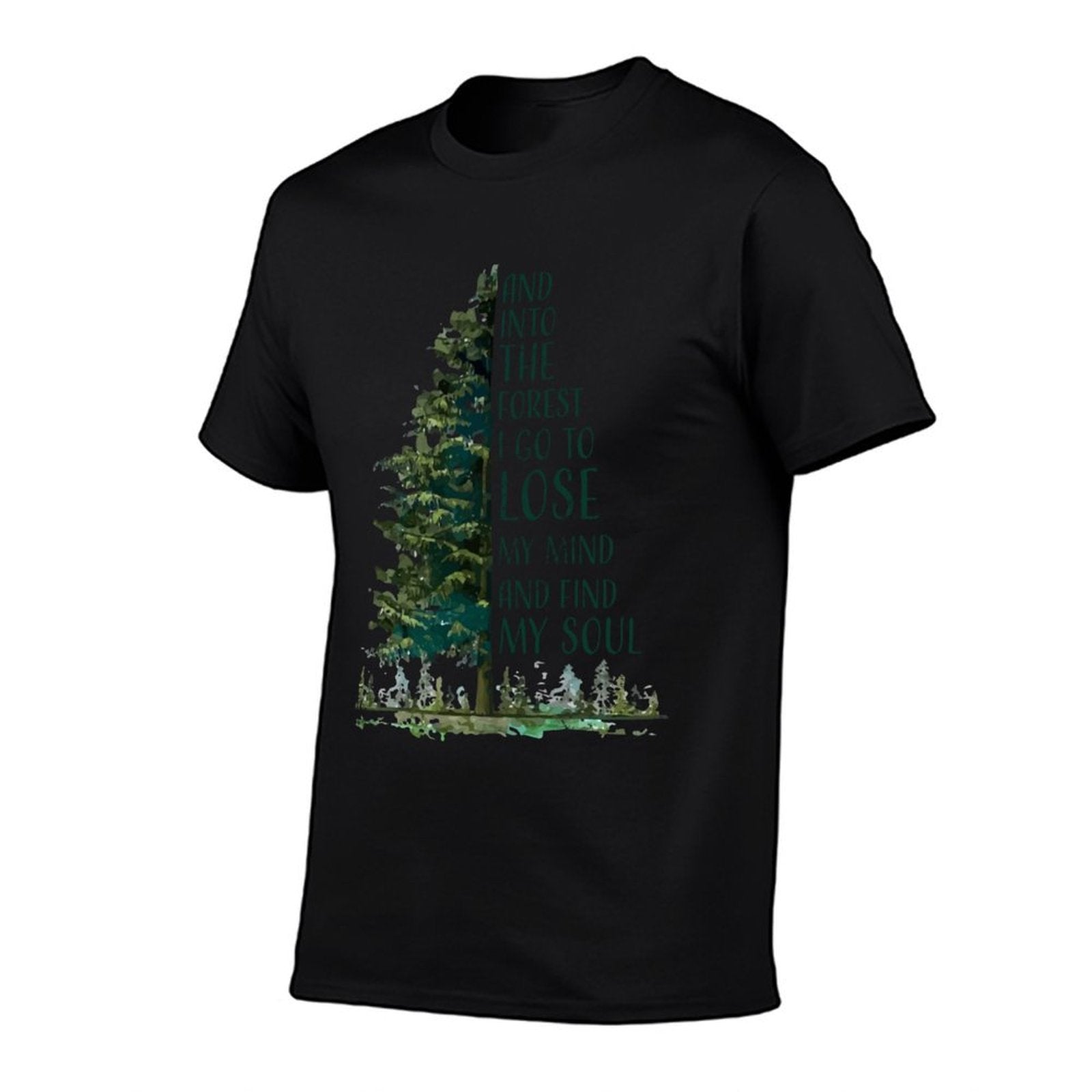 And Into The Forest I Go to Lose My Mind And Find My Soul  Relaxed-fit T-Shirt