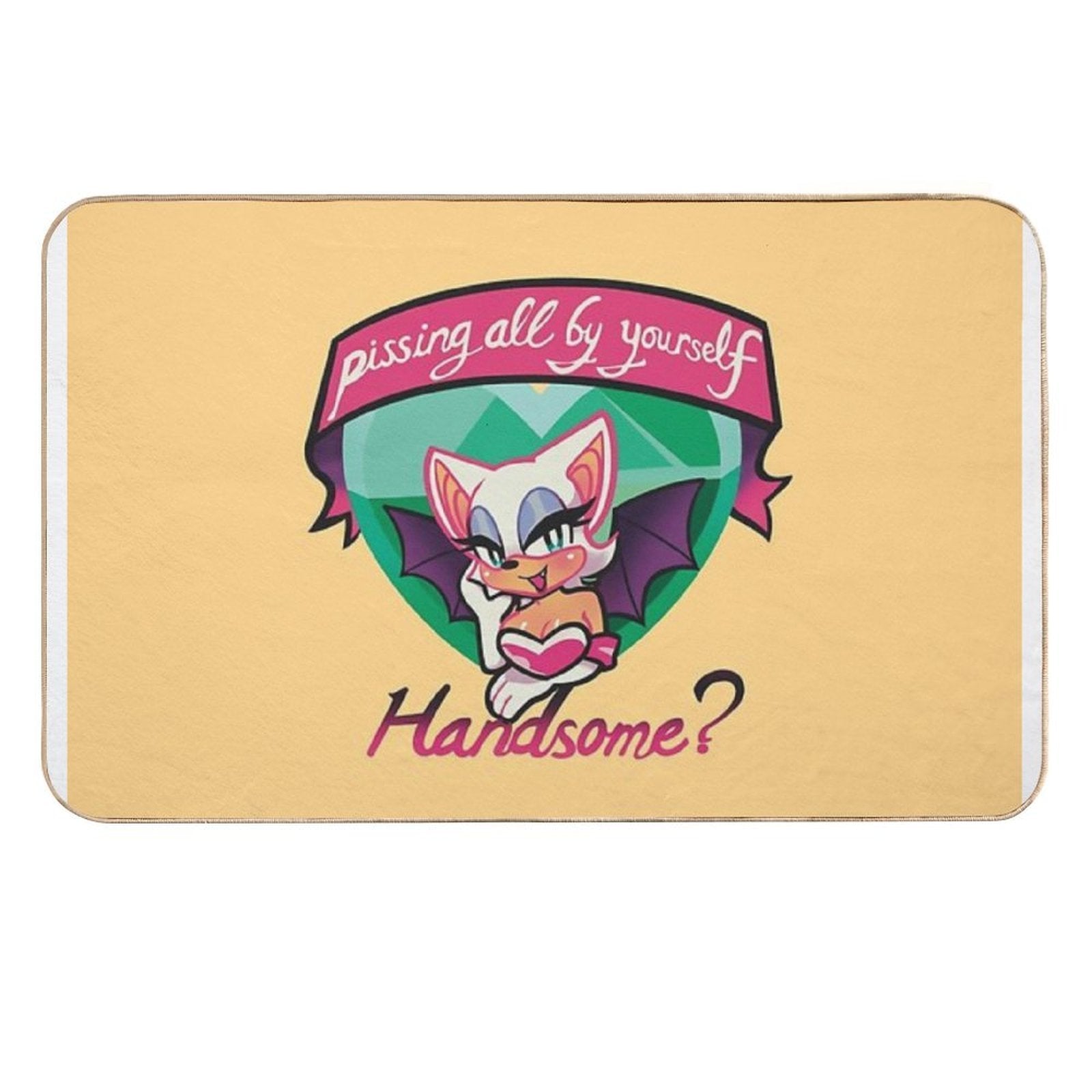 All by Yourself Handsome  Multi-Purpose Bath Mat