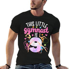 9th Gymnast Birthday Party Nine Year Old Gymnastics Girl  Quick-drying T-Shirt