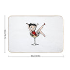 Betty Boop Classic Design Vol. 09  Easy To Clean Bath Mat