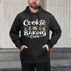 Cookie Baking Crew Christmas Chefs Festive Holiday Fun Versatile Streetwear Hoodie