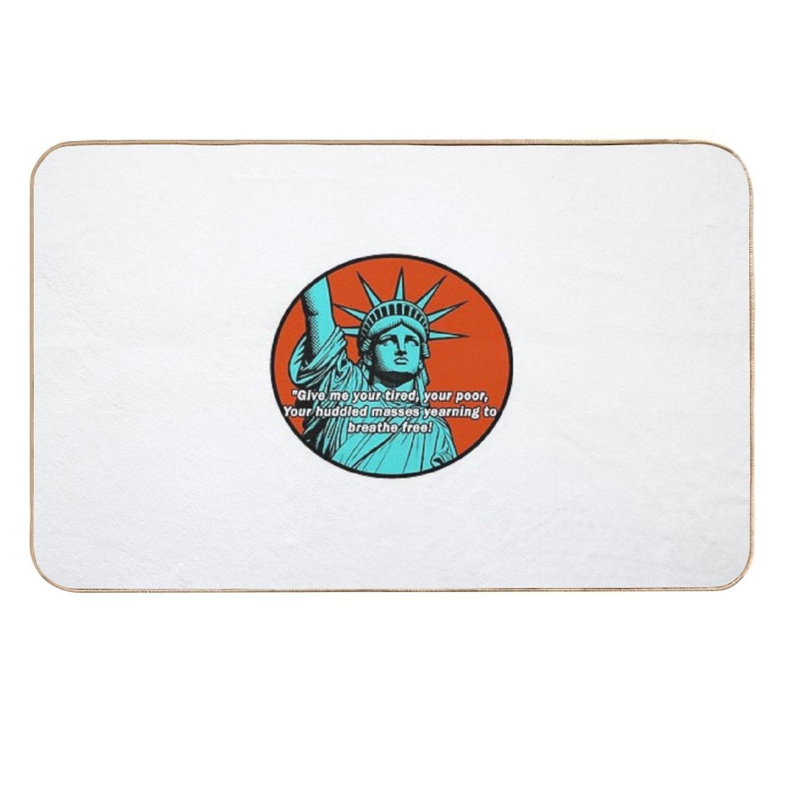 Lady Liberty  Anti-Trip Bath Mat